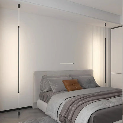 Tall Sleek Floor Ceiling Lamp