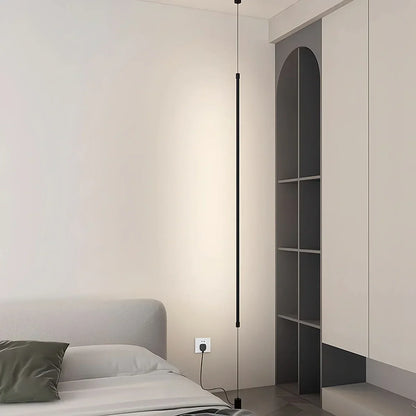 Tall Sleek Floor Ceiling Lamp