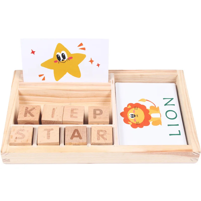 Fun English Learning Puzzle Toy - Luxicro