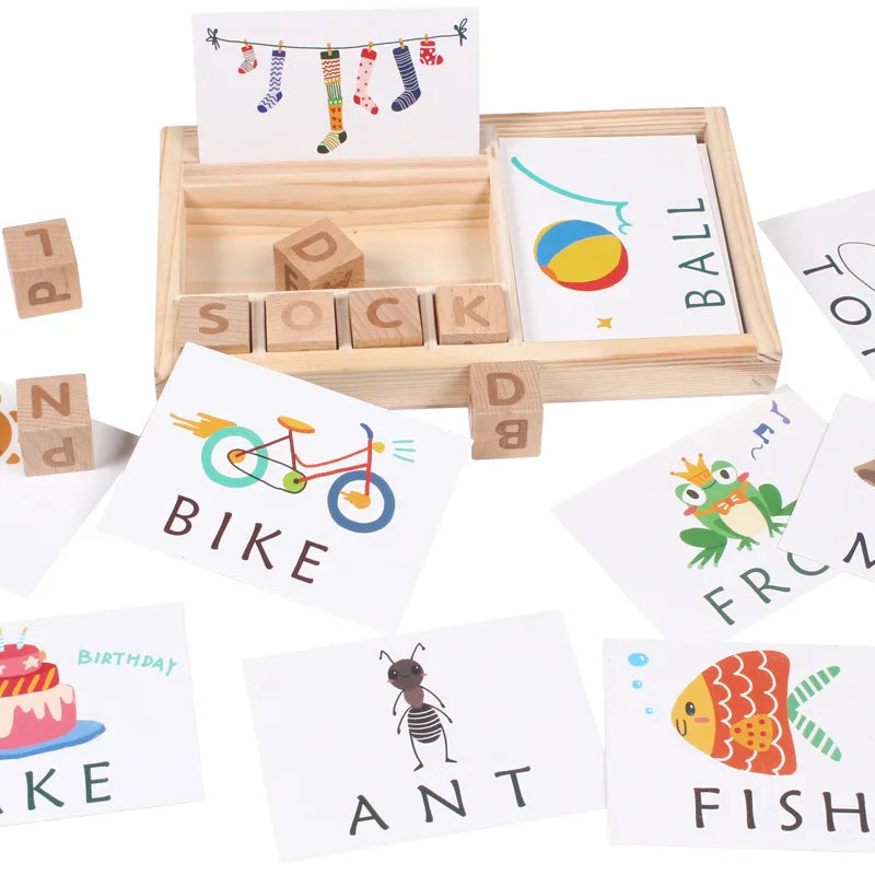 Fun English Learning Puzzle Toy