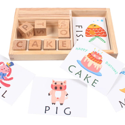 Fun English Learning Puzzle Toy