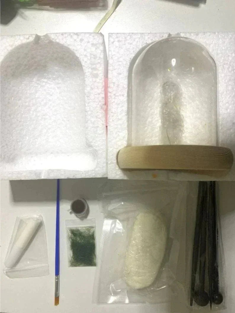Easy Grow Mushroom Kit Glass Jar