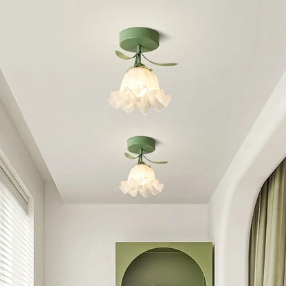 Delicate Flower Hanging Light