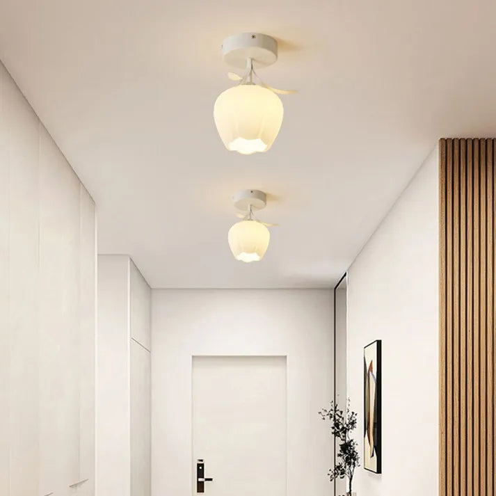 Delicate Flower Hanging Light