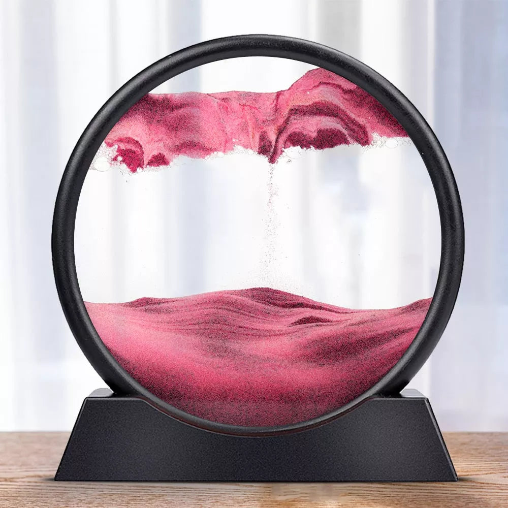 Vibrant Beach Hourglass Sand Clock Timer