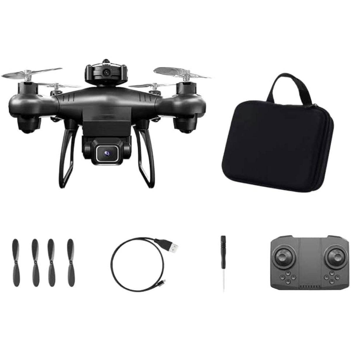 4K WiFi Drone with Dual Camera and Collision Avoidance