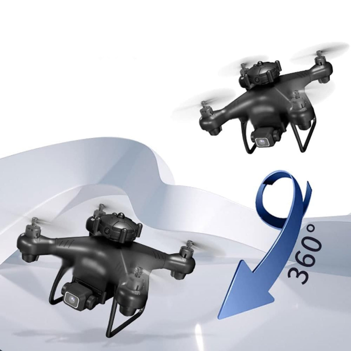 4K WiFi Drone with Dual Camera and Collision Avoidance