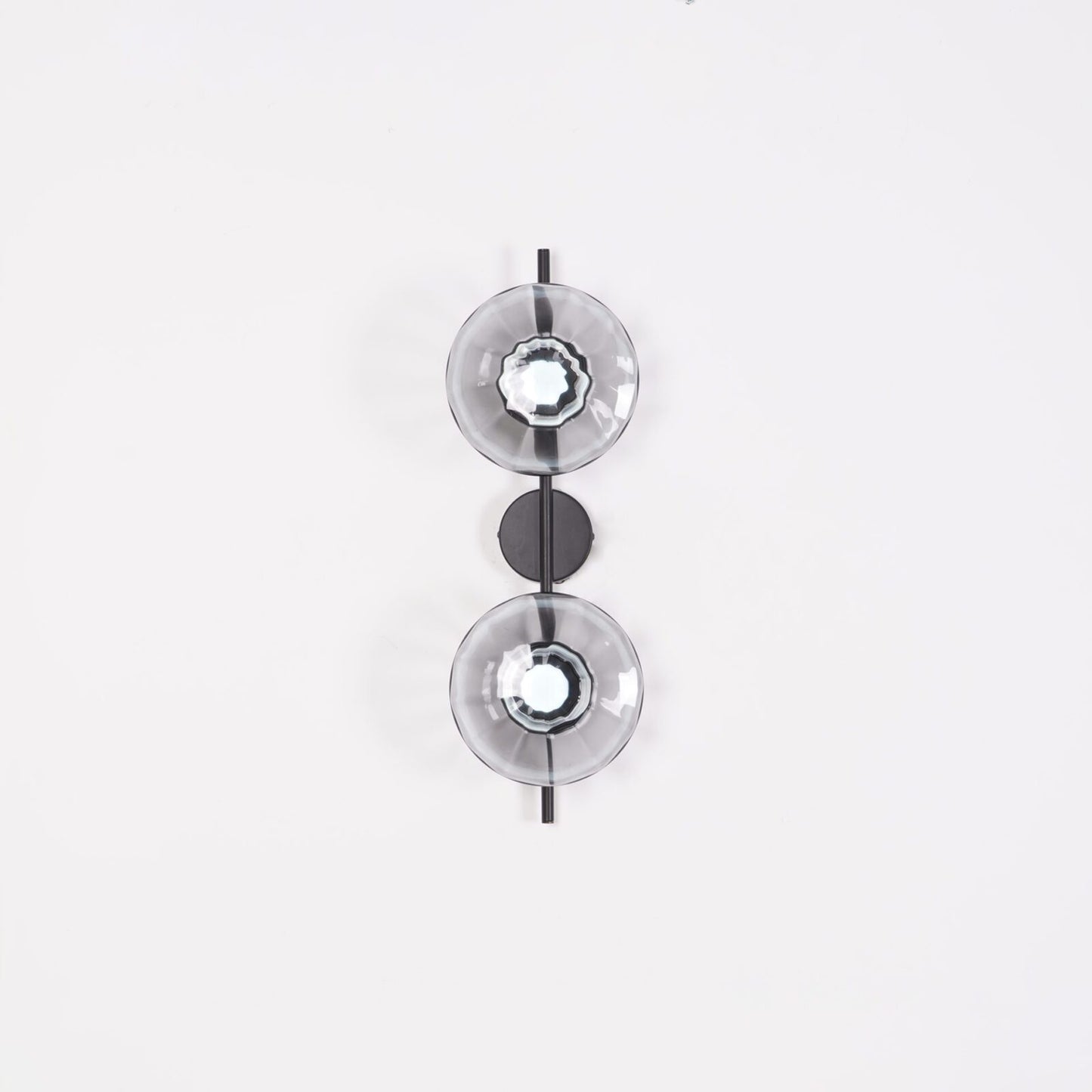 Simple Circular Glass Wall Lamp