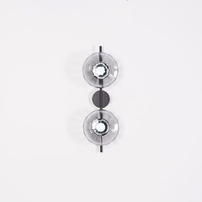 Simple Circular Glass Wall Lamp