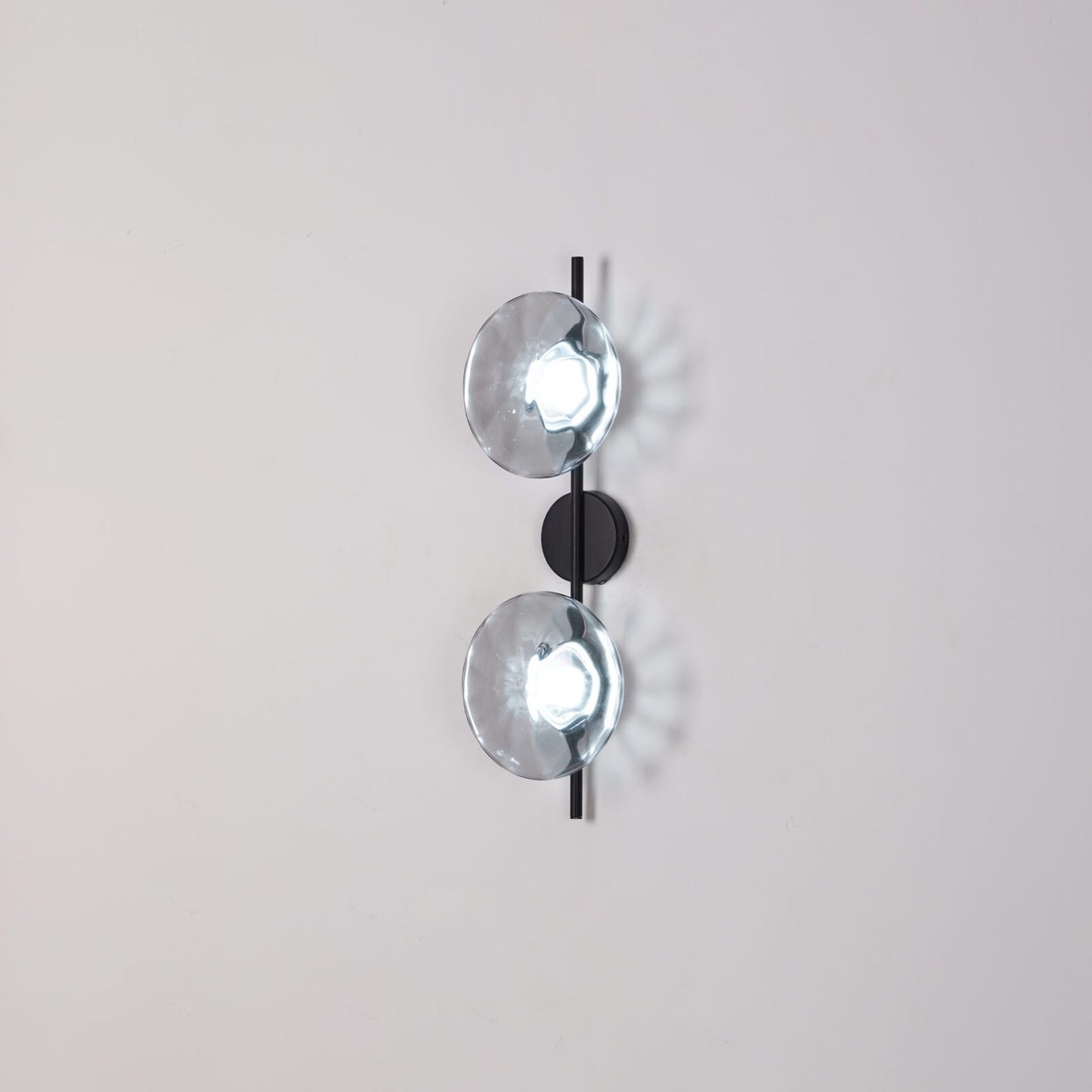 Simple Circular Glass Wall Lamp