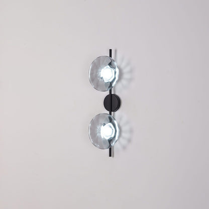 Simple Circular Glass Wall Lamp