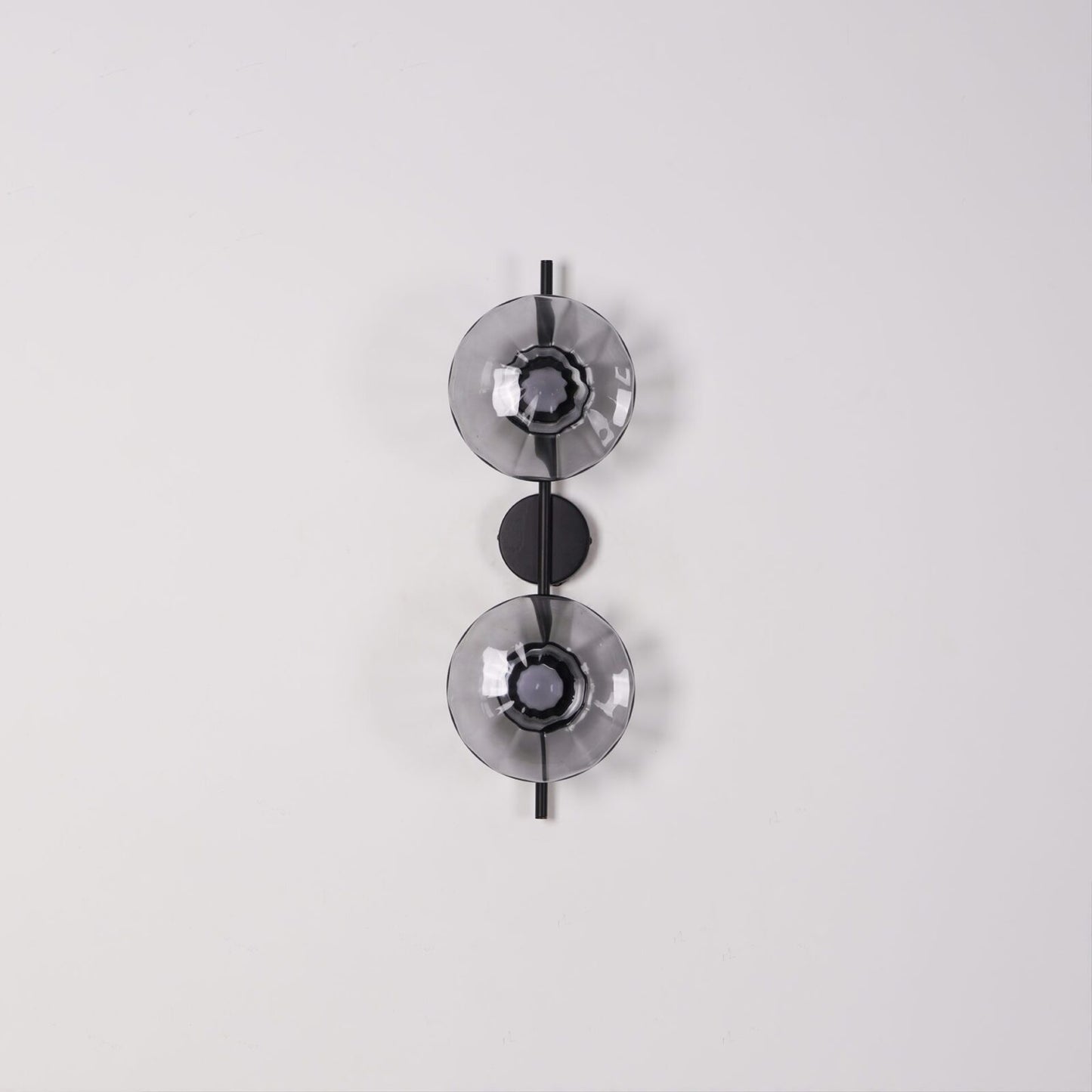 Simple Circular Glass Wall Lamp