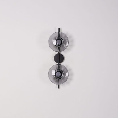 Simple Circular Glass Wall Lamp