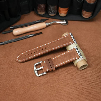 Classic Genuine Leather Apple Watch Strap