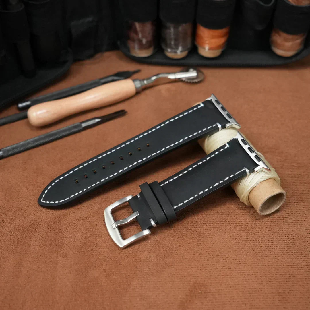 Classic Genuine Leather Apple Watch Strap