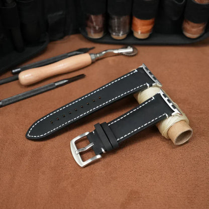 Classic Genuine Leather Apple Watch Strap