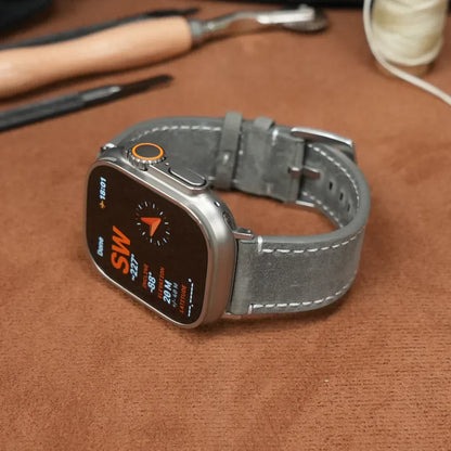 Classic Genuine Leather Apple Watch Strap