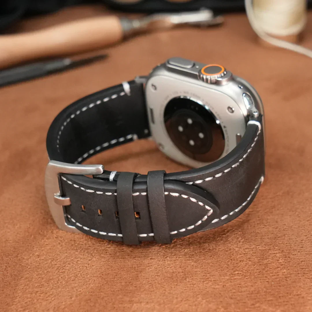 Classic Genuine Leather Apple Watch Strap