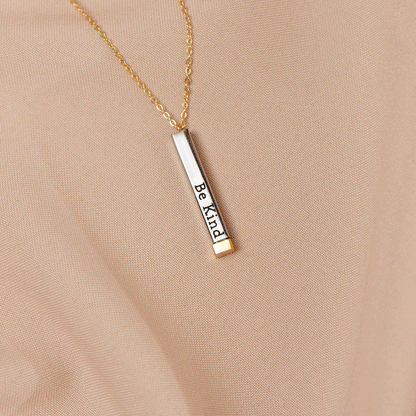 Hidden Message Heart Pendant Necklace - Luxicro