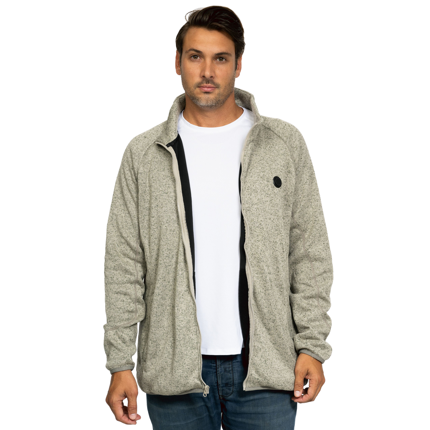 Warm Thermal Coat for Men with 3 Heat Levels