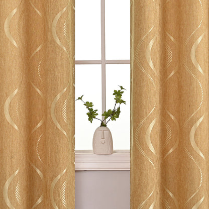 Delicate Pastel Flower Window Curtains