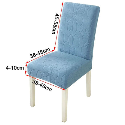 Elastic Floral Table Chair Protector