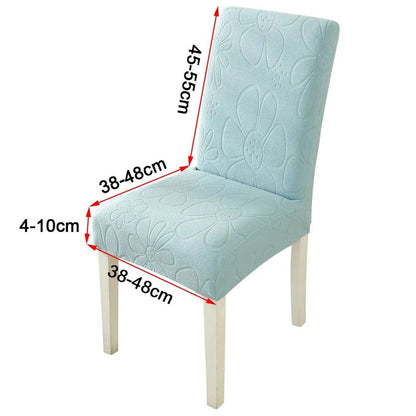 Elastic Floral Table Chair Protector