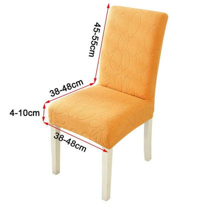 Elastic Floral Table Chair Protector