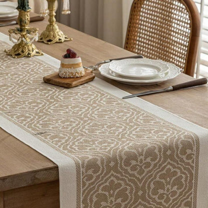 Elegant Stone Dining Table Runner