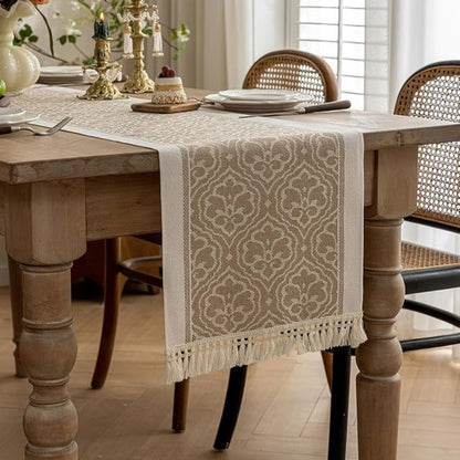 Elegant Stone Dining Table Runner