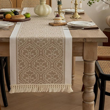 Elegant Stone Dining Table Runner
