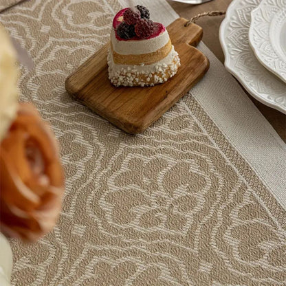 Elegant Stone Dining Table Runner