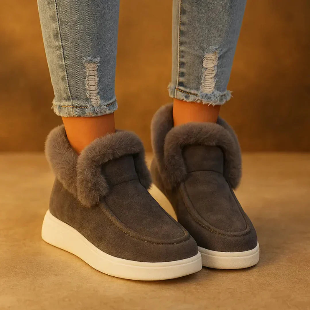 Warm Waterproof Women's Ankle Boots