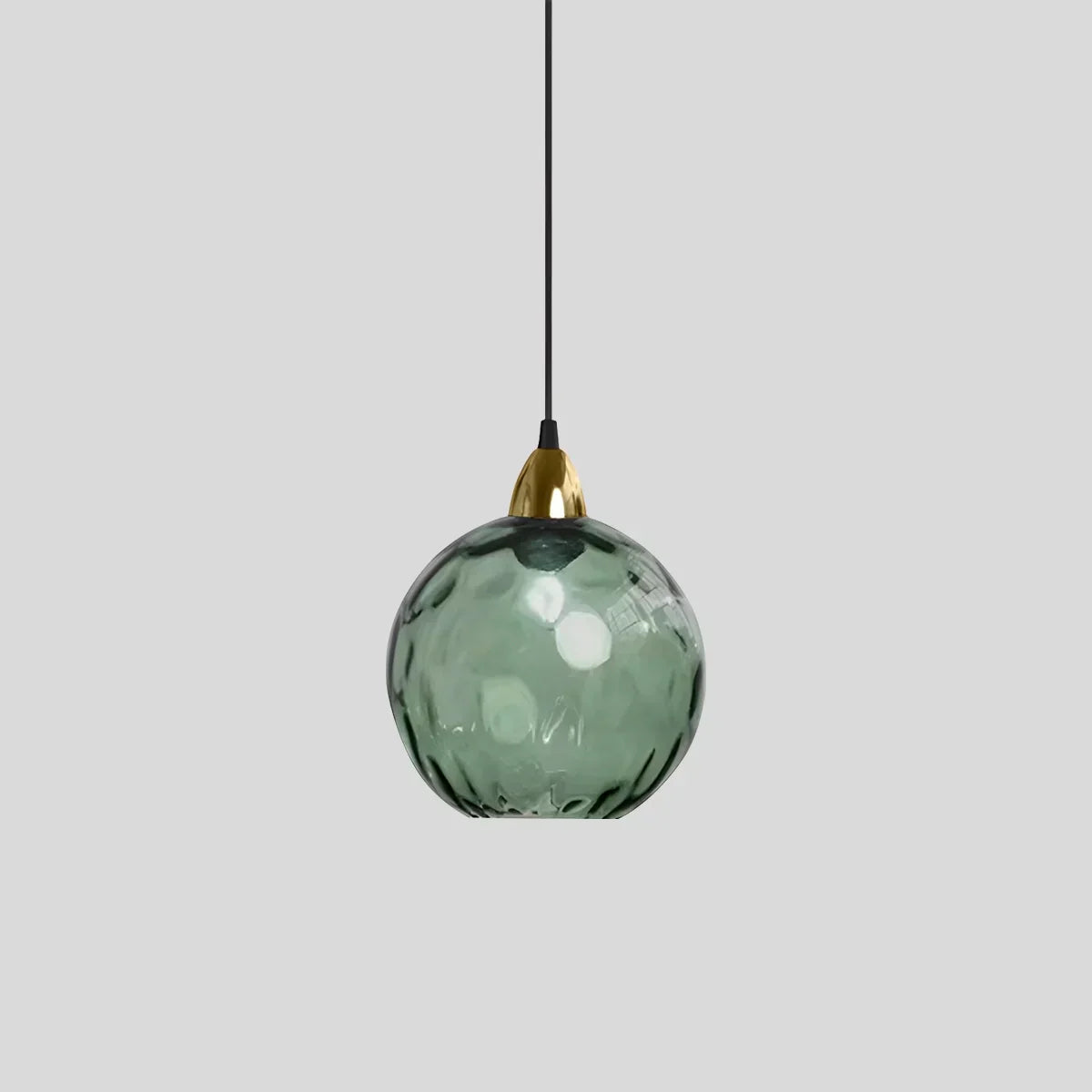 Vibrant Glass Globe Ceiling Light Fixture