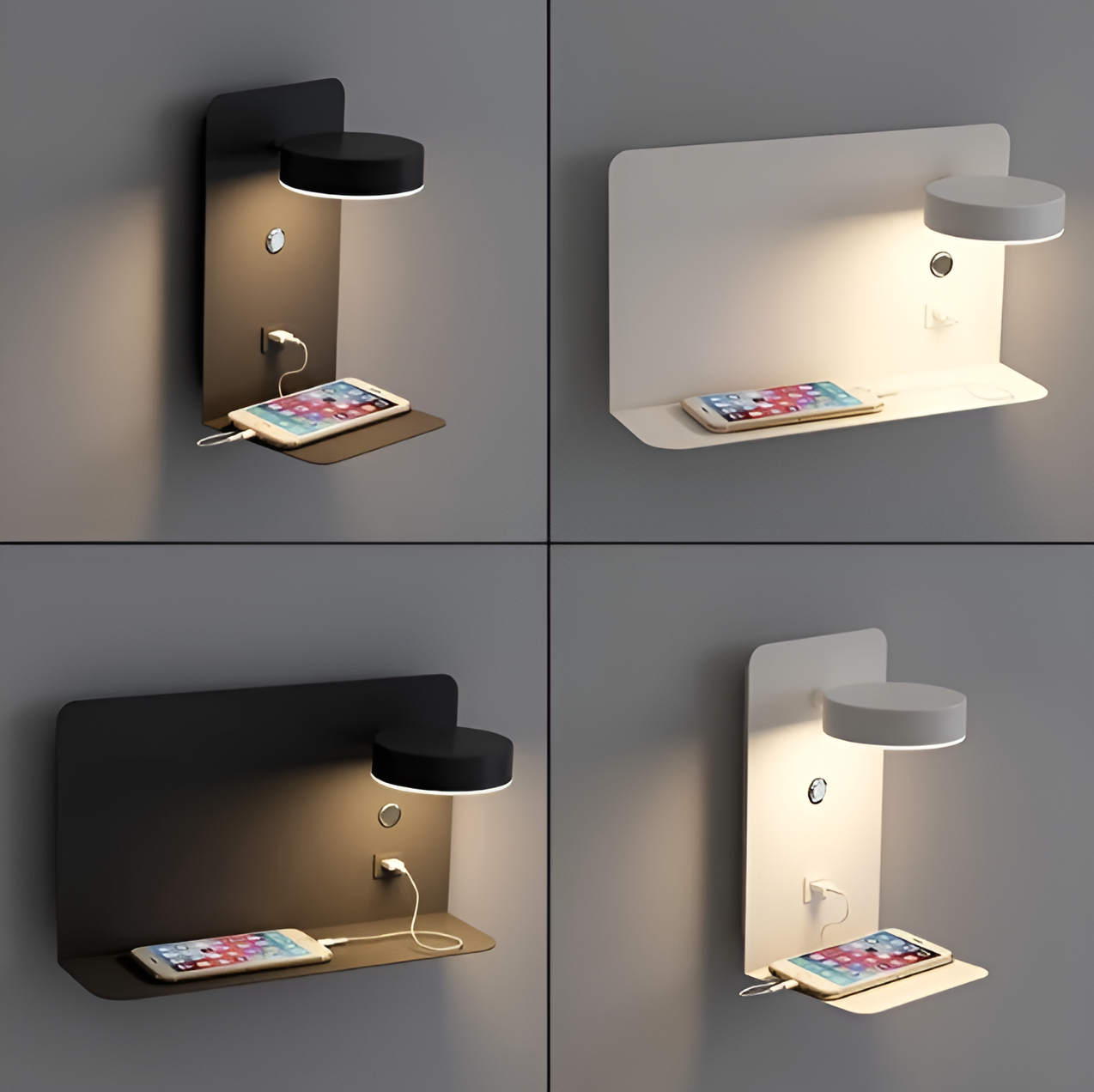 Compact Bright Table Night Light