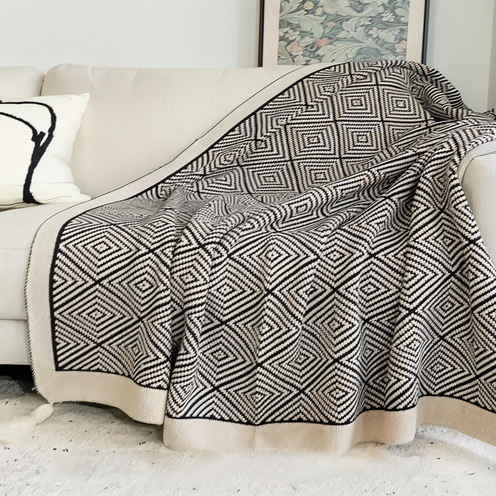 Soft Plush Blanket with Contemporary Style