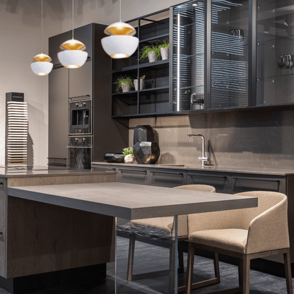 Luxury Gold Hanging Lamp for Modern Kitchens