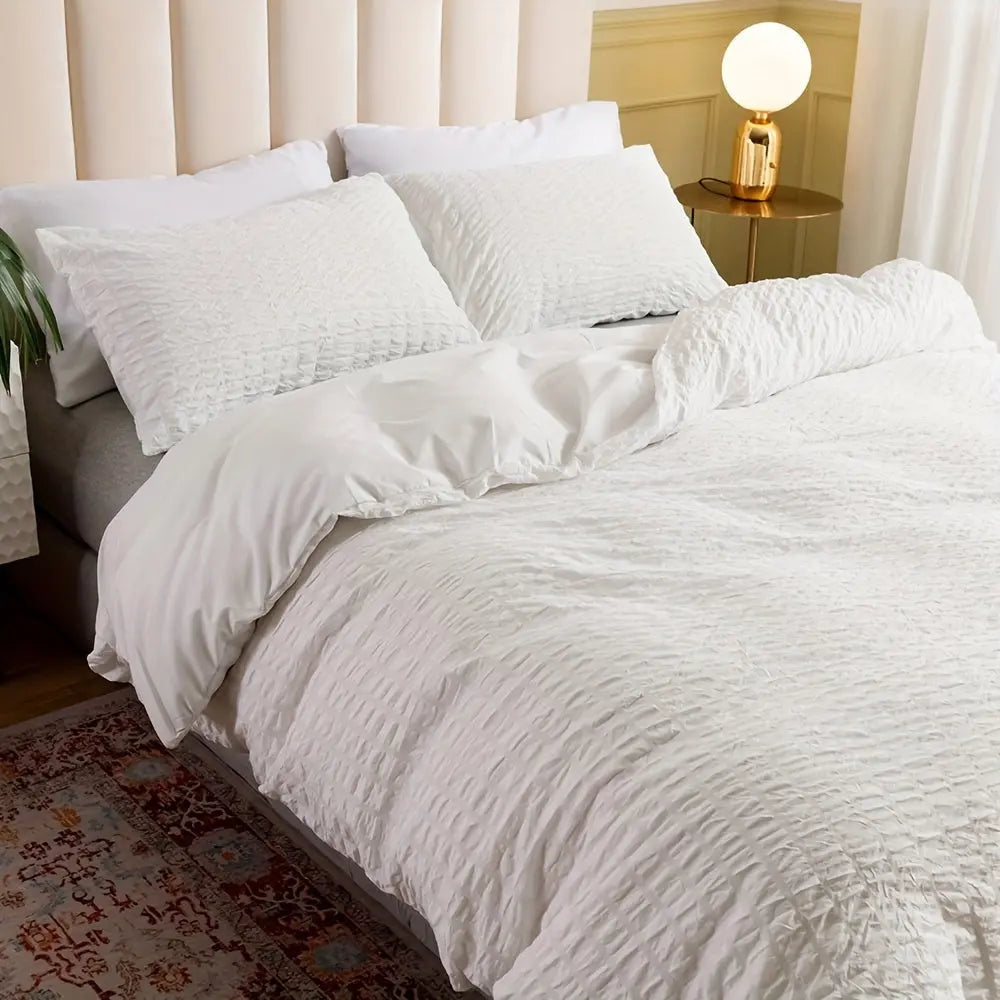 Cosy Ruffled Bedding Duvet Cover