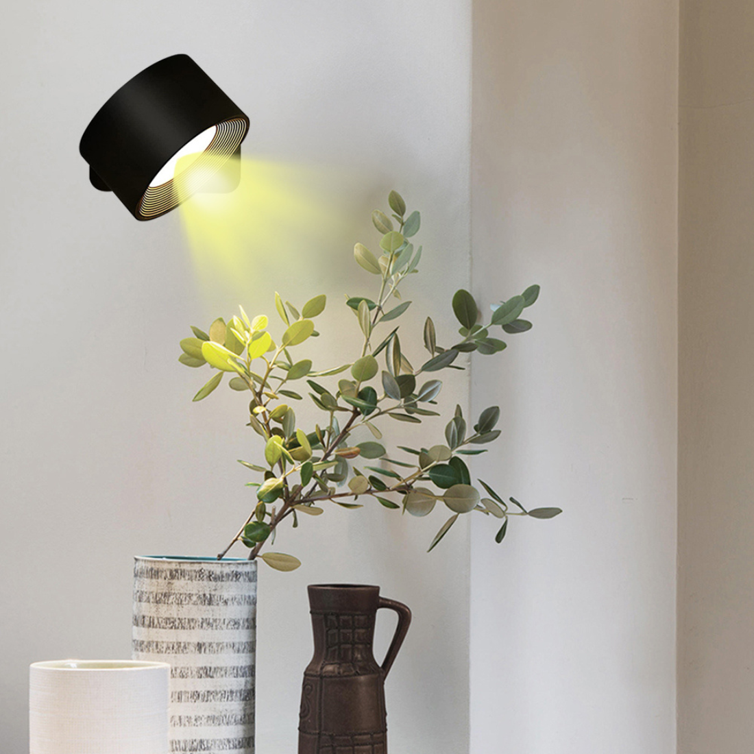 Portable LED Outdoor Indoor Wall Lamp