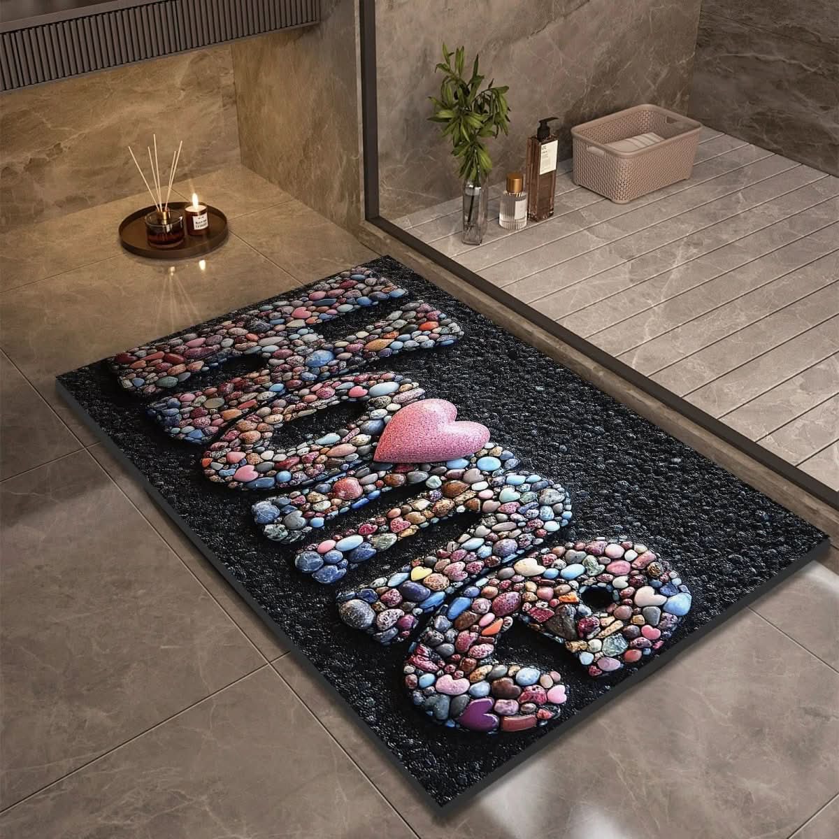 Grip Soft Bathroom Mat - Fast Drying, Anti Slip, Various Sizes