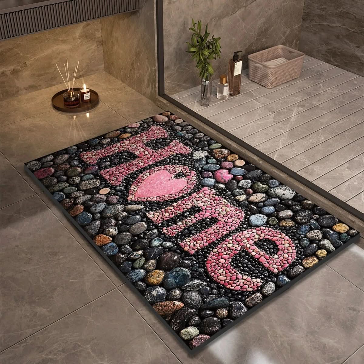 Grip Soft Bathroom Mat - Fast Drying, Anti Slip, Various Sizes