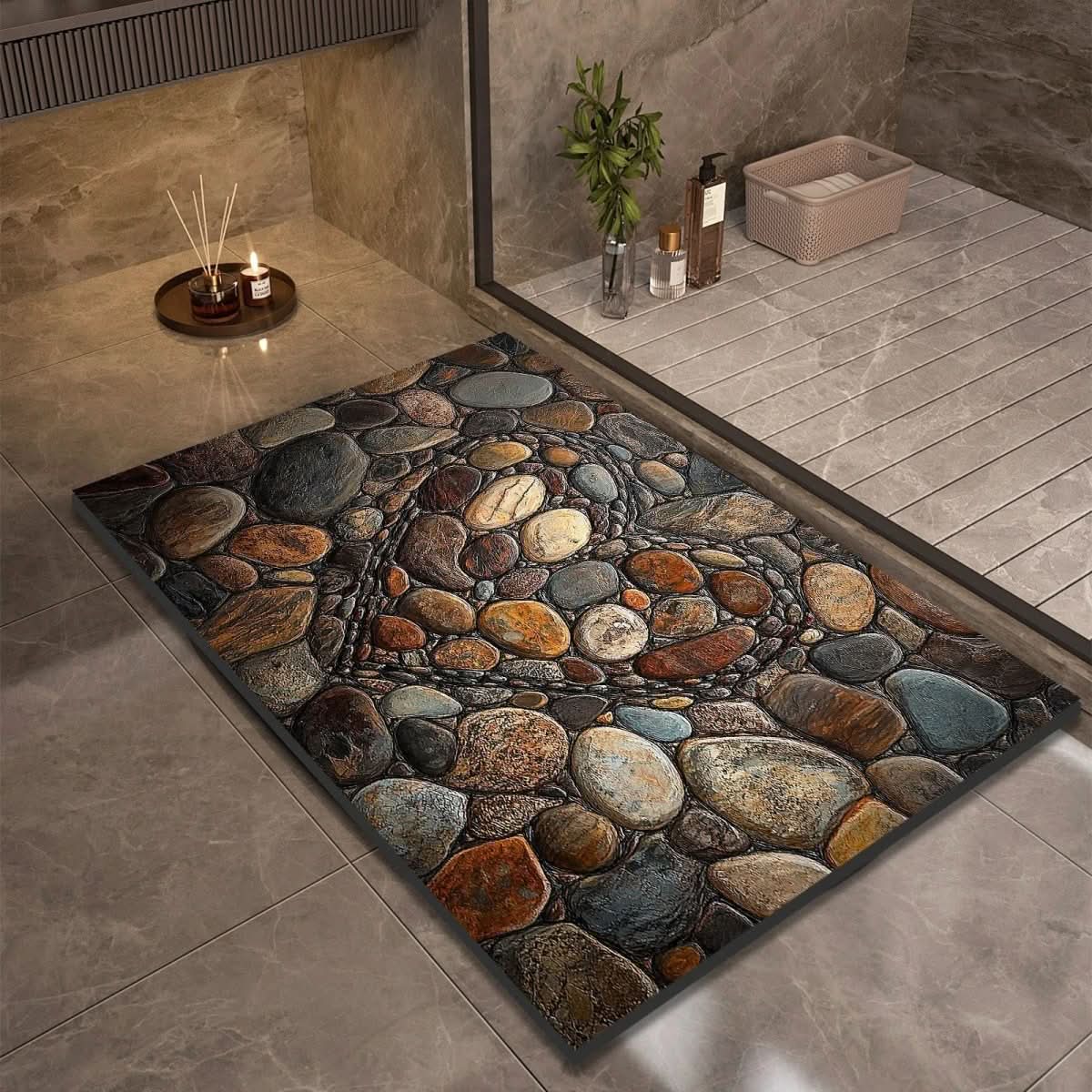 Grip Soft Bathroom Mat - Fast Drying, Anti Slip, Various Sizes