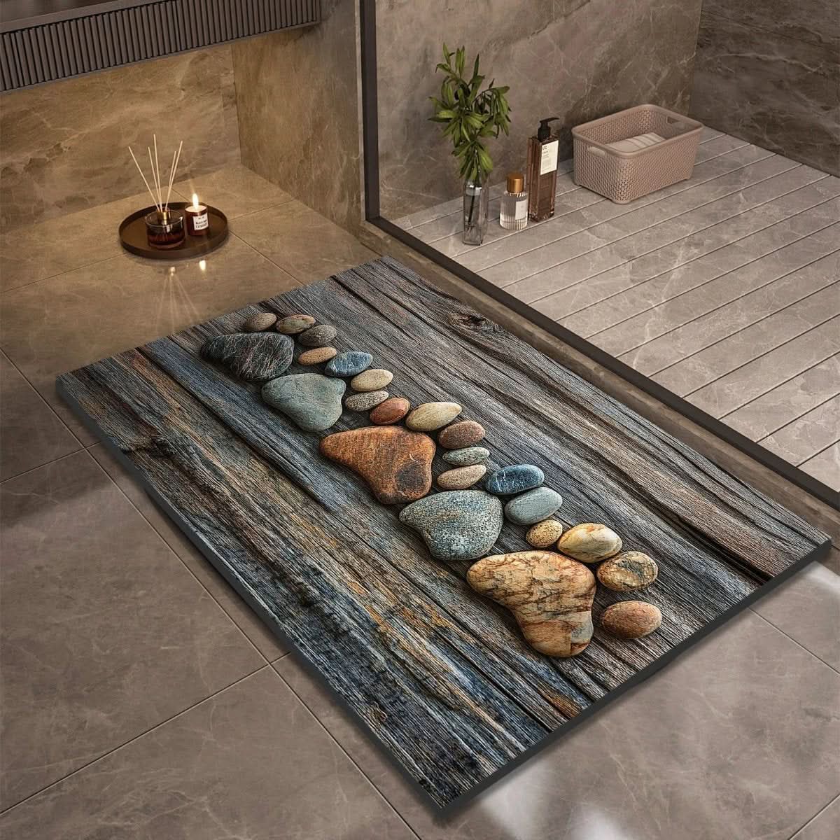 Grip Soft Bathroom Mat - Fast Drying, Anti Slip, Various Sizes