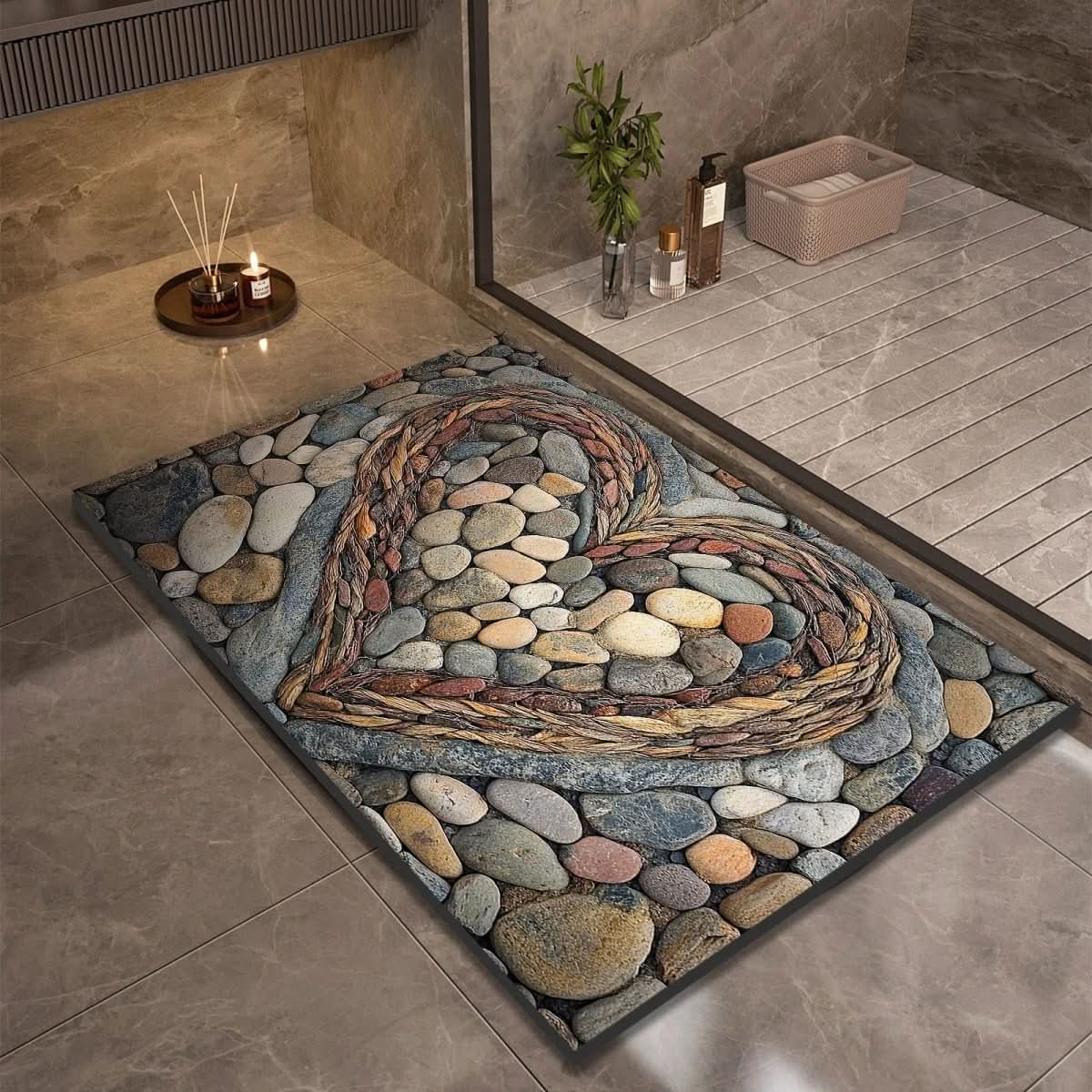 Grip Soft Bathroom Mat - Fast Drying, Anti Slip, Various Sizes