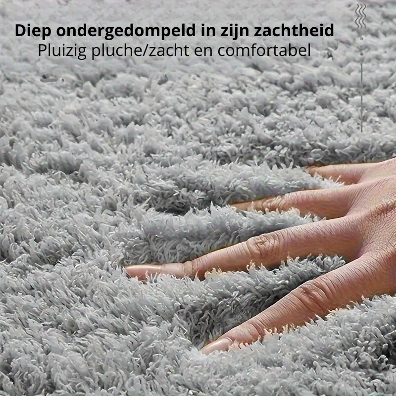 Plush Absorbent Bathroom Mat