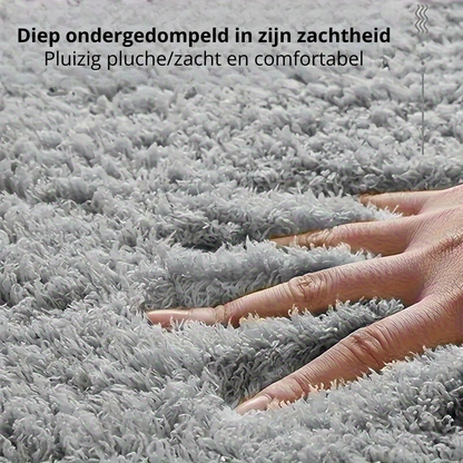Plush Absorbent Bathroom Mat