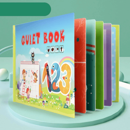 Educational Silent Activity Book for Children