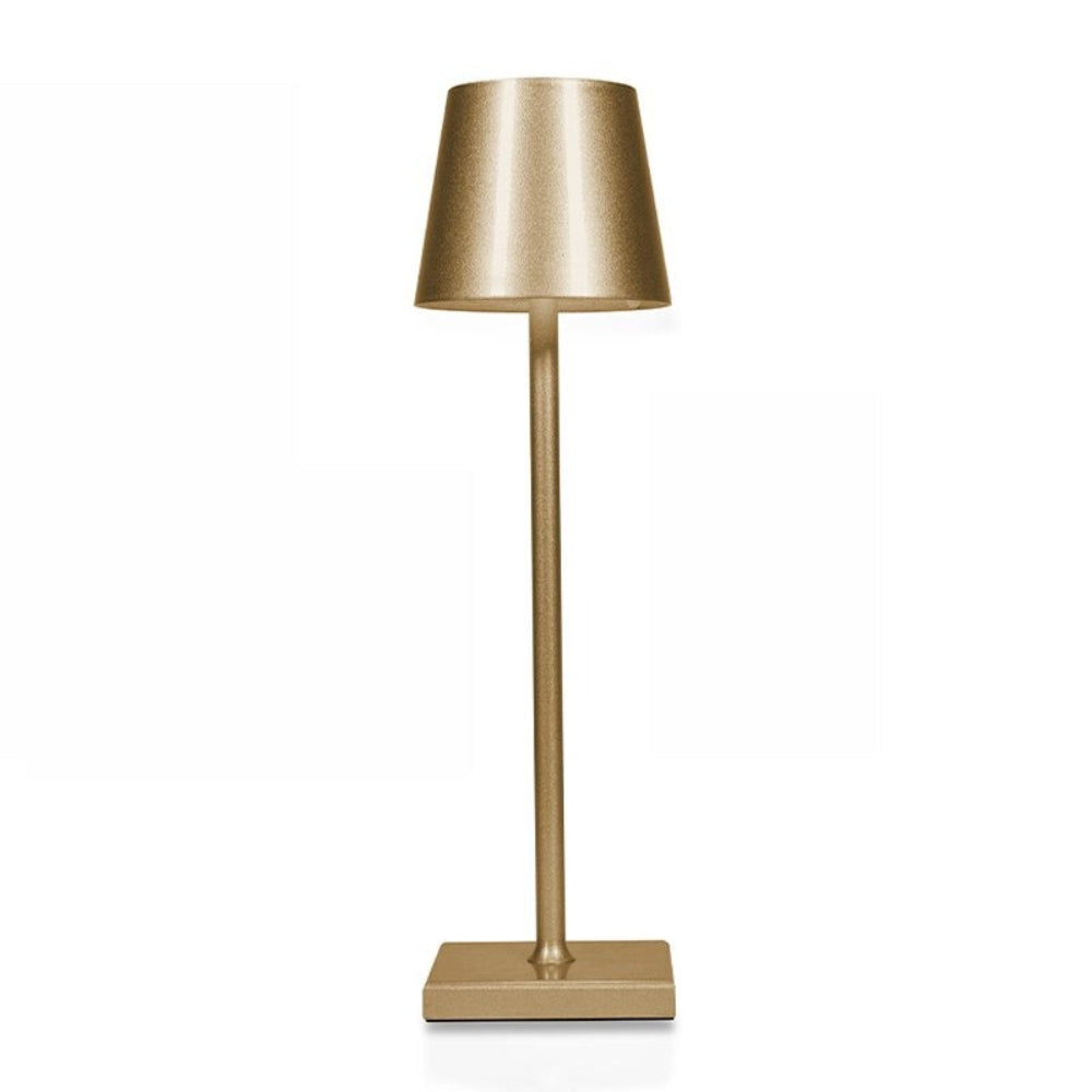 Compact Wireless LED Desk Lamp with Touch & Rechargeable Battery