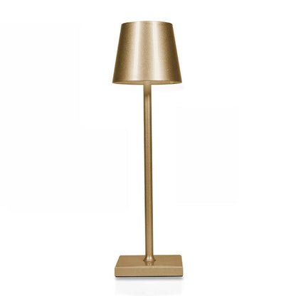 Compact Wireless LED Desk Lamp with Touch & Rechargeable Battery