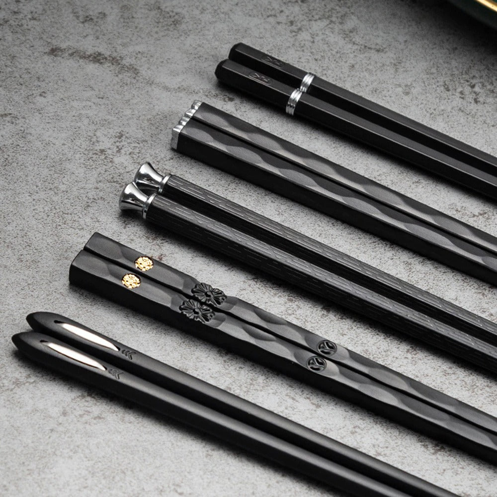 Premium Metal Chopsticks for Fine Dining - Luxicro